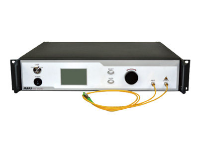 Amplificador de fibra 1.5µm de frecuencia única de mantenimiento de polarización